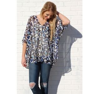 Show Me Your Mumu Leopard 'Shook' Tunic